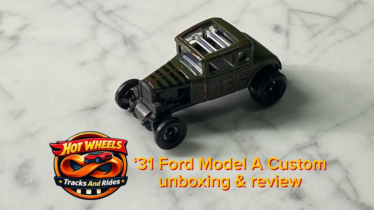 @HotWheels ‘31 Ford Model A Custom unboxing & review with @HotWheelsTracksAndRides 🔥🔥🔥
