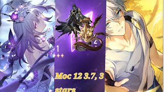 Castorice E0S1 x Phainon E0S0 Moc 12 3.7 Full stars clear 
