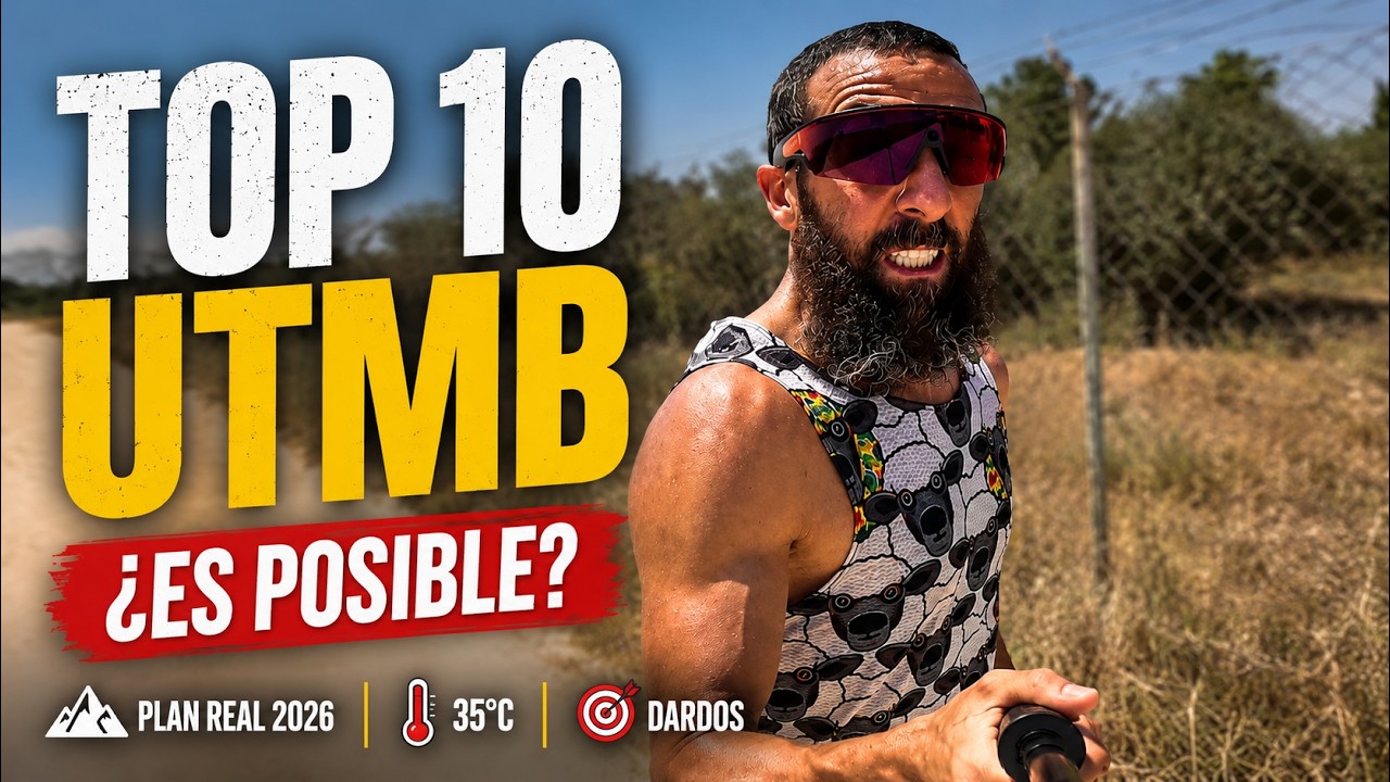 🔥 ¿TOP 10 en el UTMB? Mi plan REAL para conseguirlo + Entrenar a 35°C 🤖🏔️TORNEO DE DARDOS