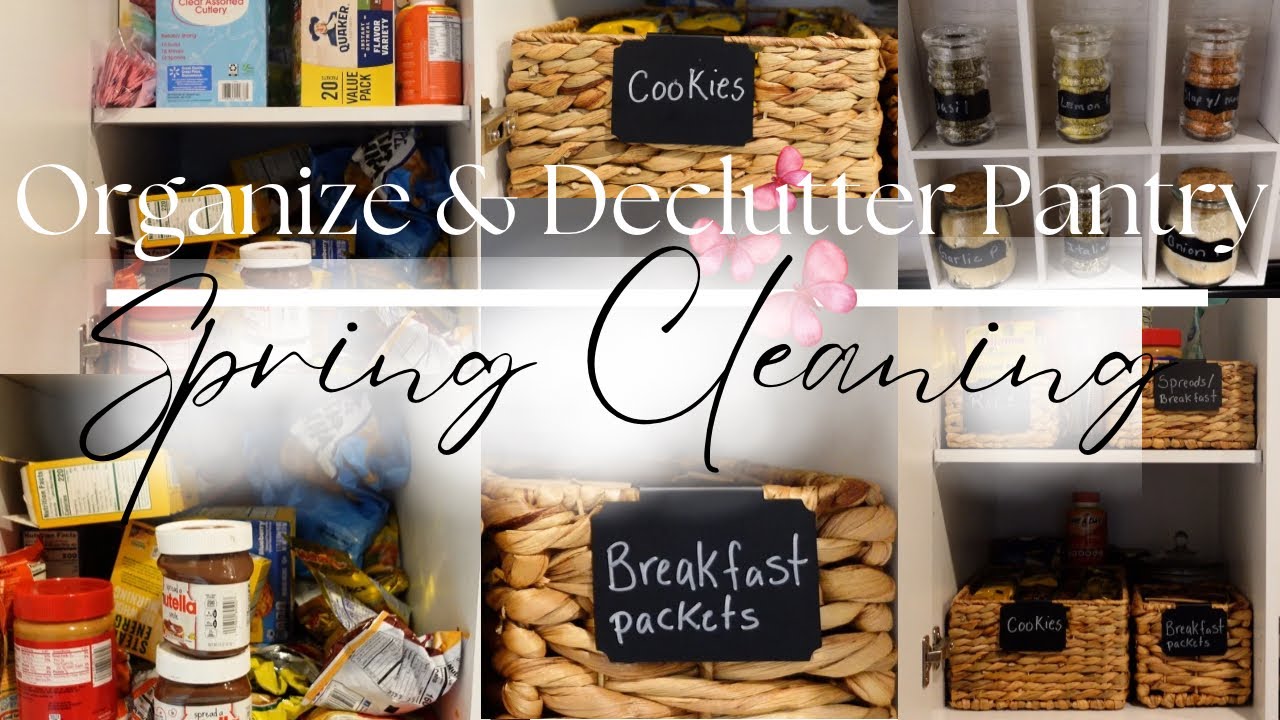 Pantry Spring Clean 2025 Spring Cleaning | Small Pantry Organization on a Budget - YouTube