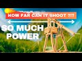 THE BEST CATAPULT! How to make a popsicle sticks TREBUCHET. (In under 30 minutes)