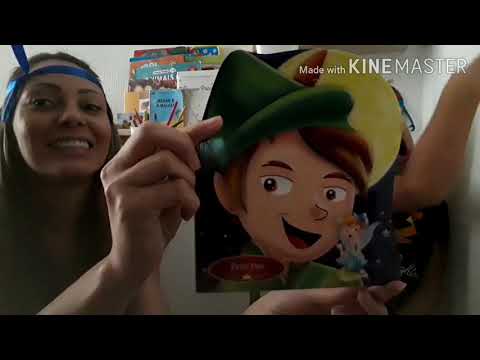 Contando historinha Peter Pan