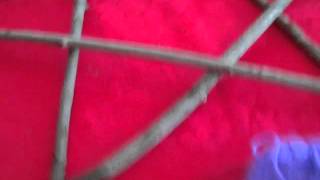 How to Make a Woodland Altar Pentacle with Psychic Bob Hickman