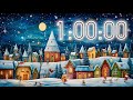 1 Hour Christmas Timer With Music 4K 