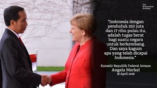 President Jokowi in Germany