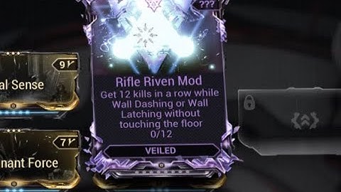 Kills While Wall Latching Rivenn(Easiest)