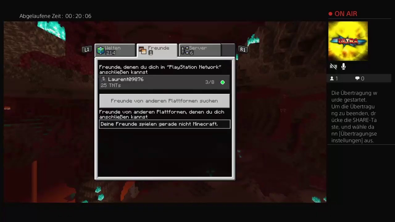 Minecraft spielen mit freunden TNT map YouTube
