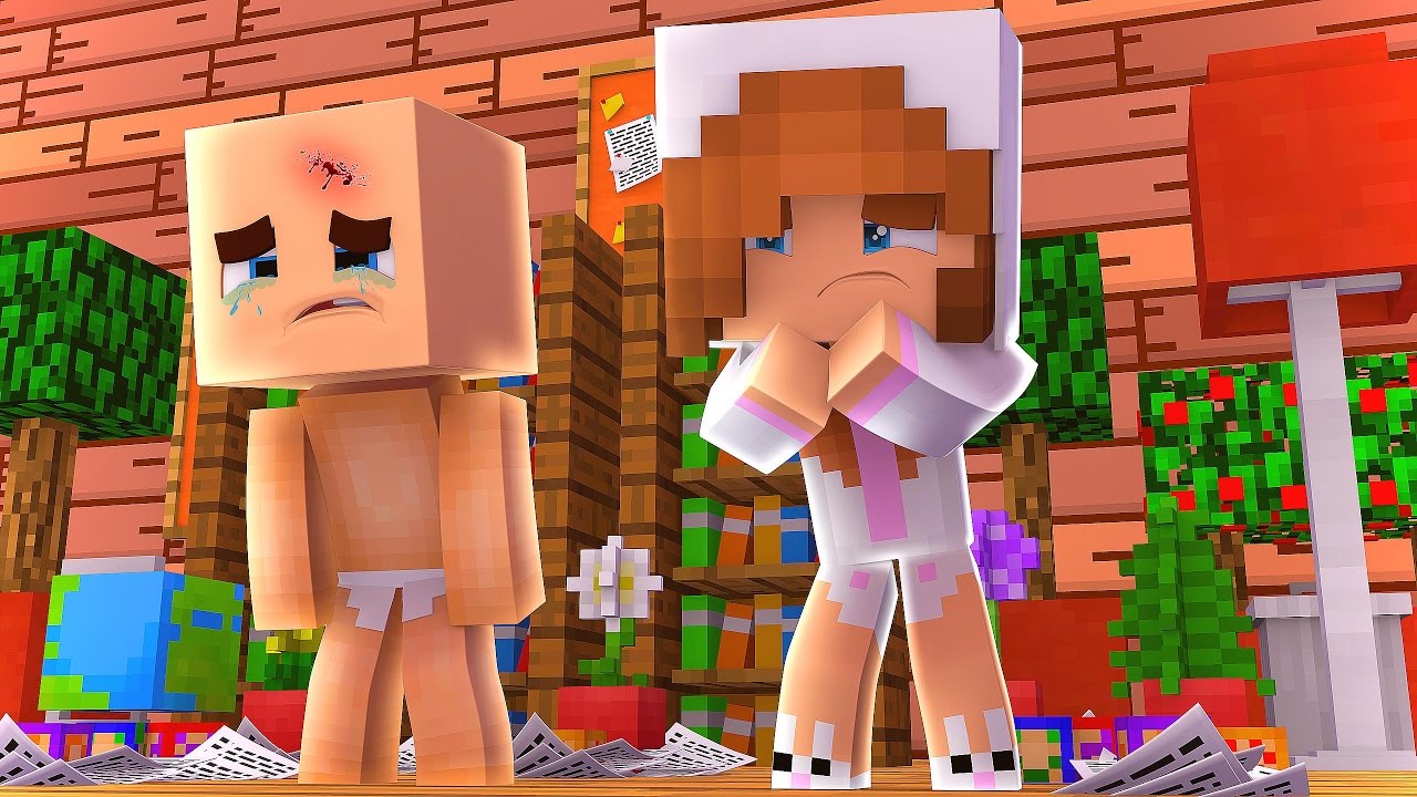 BABY DUCK & BABY ELLIE ARE BAD PARENTS - Minecraft Roleplay - Baby Duck Adventures (Custom Roleplay)