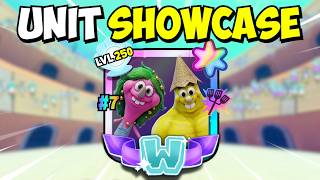 BEST Single Target Unit?? Shiny Wumbo Super Star Narlene & Nobby Unit Showcase in SpongeBob TD!