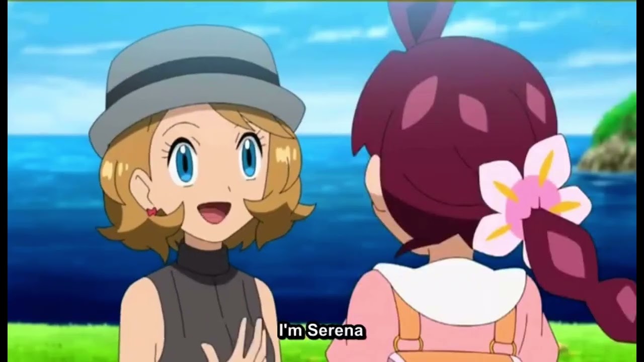 Pokémon Journeys Masters: Serena & Chloe meeting the first time 🥺🌸💅 English Sub