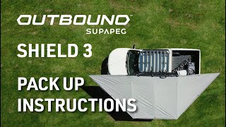 Outbound Shield 3 Pack up Instructions