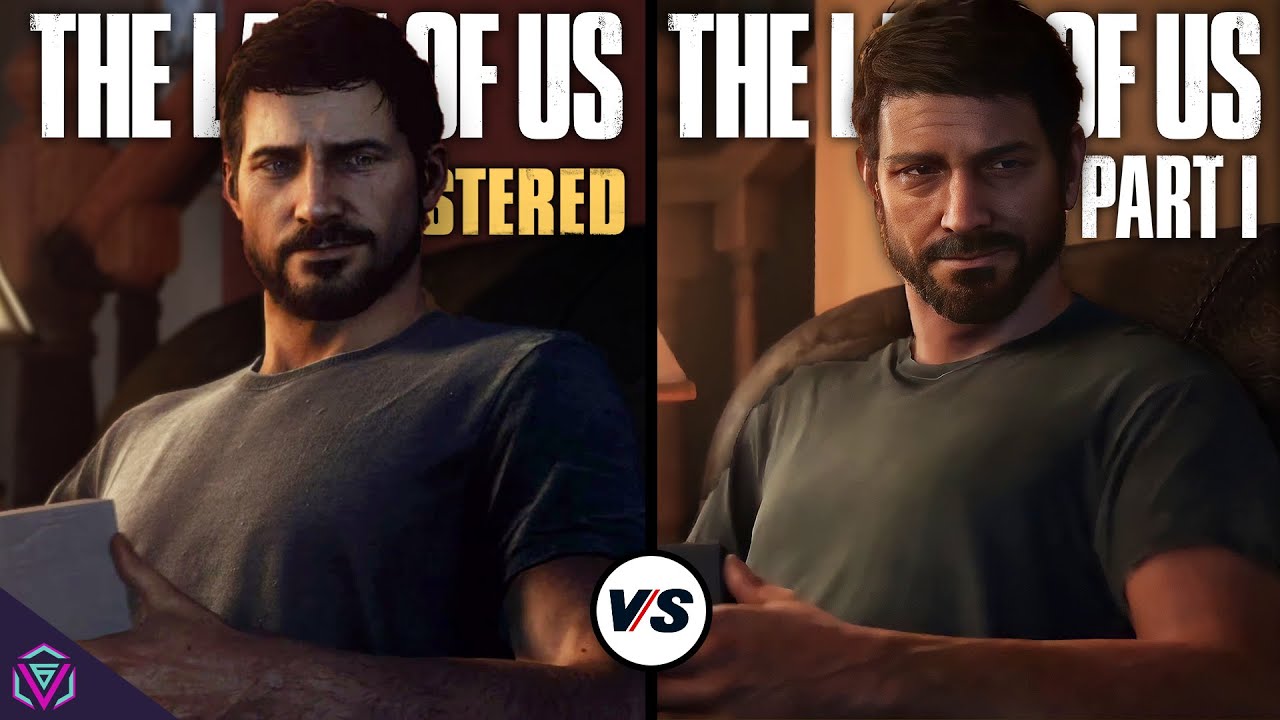 The Last of Us Part 1 Ending (Comparsion Remastered vs Remake) 