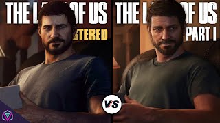 The Last of Us Part 1 (Remake) vs The Last of Us Remastered - Graphics and Gameplay Comparison