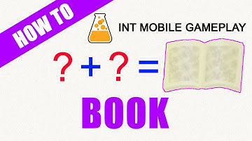 How to make a BOOK in Little Alchemy | INT MOBILE GAMEPLAY
