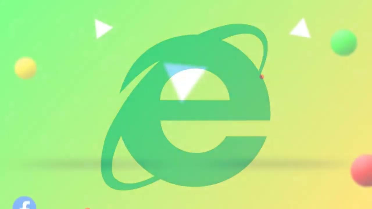 Evolución del logo de Internet Explorer