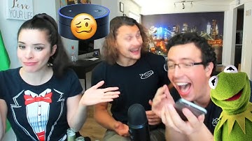 Calling Scammer as Kermit the Frog and DRUNK ALEXA! #scambaiting with IRLrosie!