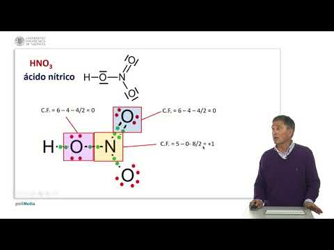 Cálculo de las cargas formales en los diagramas de Lewis |  | UPV