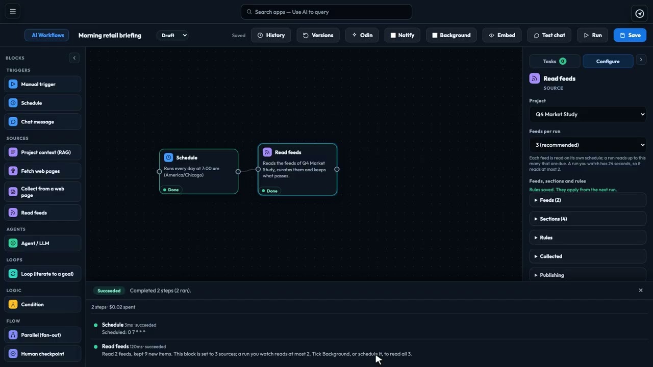 Video thumbnail: Read Feeds and Email a Digest