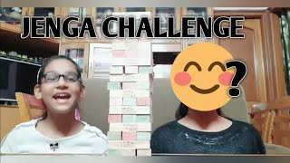 Jenga Challenge/ Ruhi and Yashi-Sweet Sisters