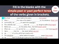 SIMPLE PAST OR PAST PERFECT TENSE || 7TH CLASS ENGLISH GRAMMAR#englishgrammar