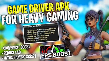 Enable Game Driver + Enable 90FPS Any Android | Increase Your Fps & Fix Lags - No Root