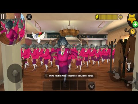 SECRET Update Scary Teacher 3D Team Scary Evil Clones in Miss T House