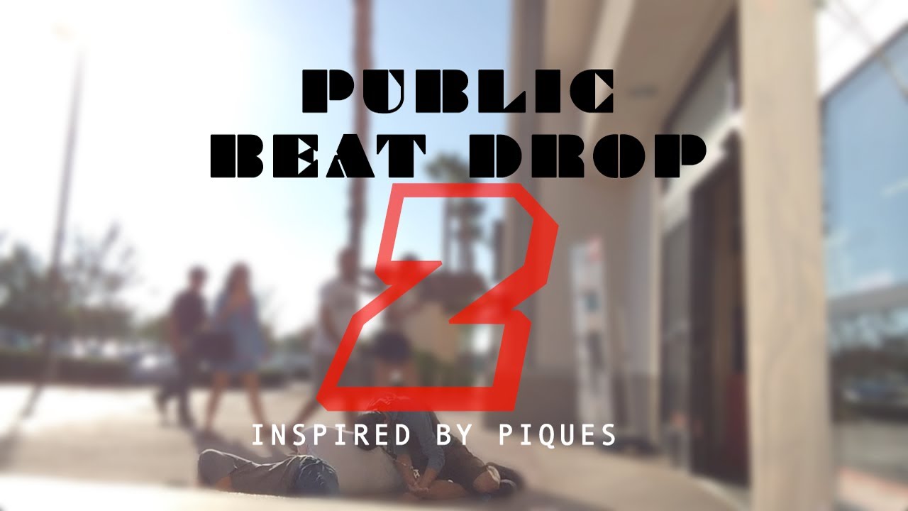 WHEN THE BEAT DROPS IN PUBLIC - PART 2 *prank* (Inspired by Piques) ft. RobertEntertains