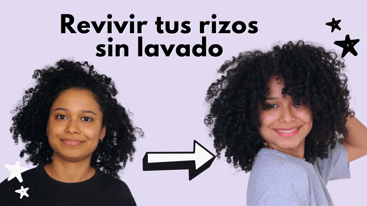 4 FORMAS DE REACTIVAR TUS RIZOS EN 5 MINUTOS 🌴