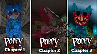 Poppy Playtime all Chapter's full gameplay in Minecraft