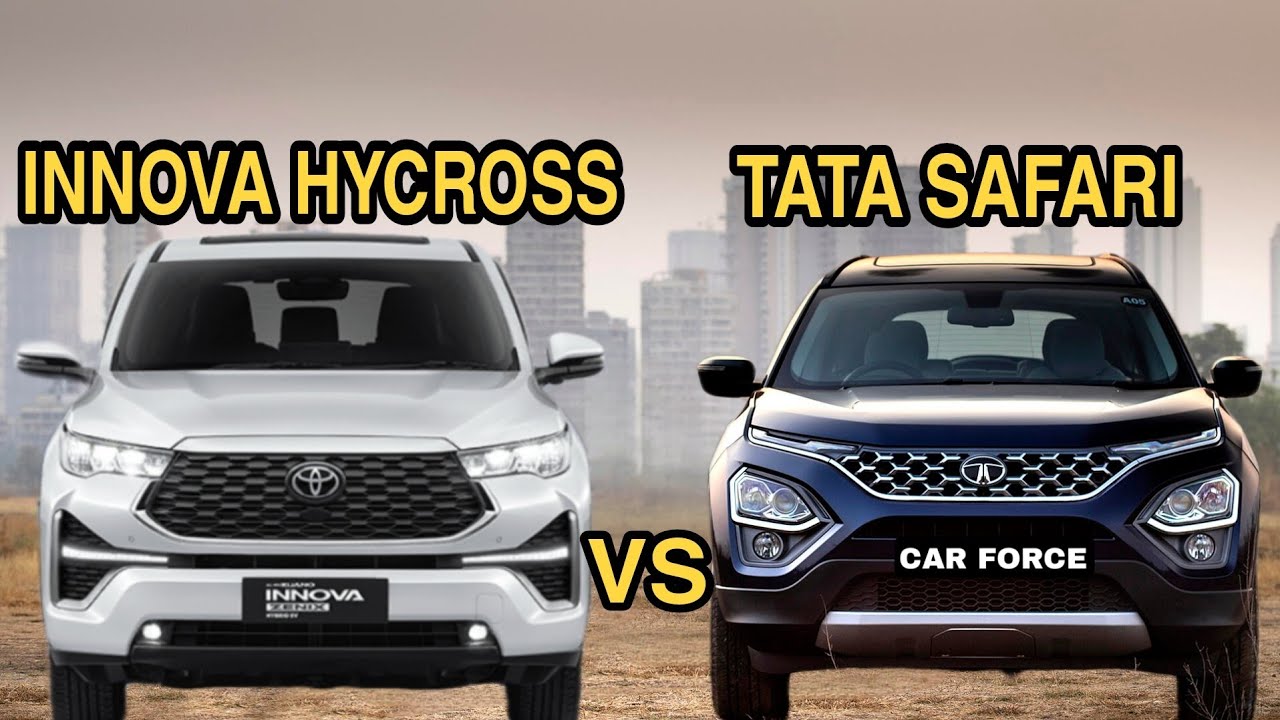 toyota innova vs tata safari