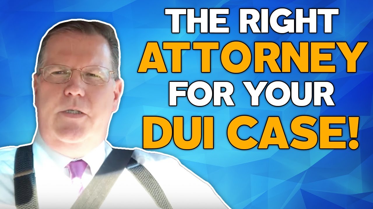 How to Choose the RIGHT DUI Attorney! YouTube
