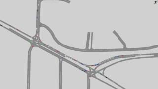 IL Route 3 in Godfrey – Traffic Simulation Option #1