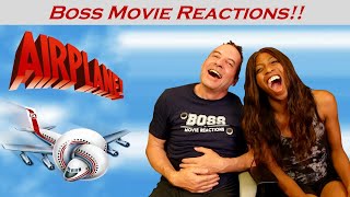 картинка: САМОЛЁТ! (1980) – Шутки каждые 5 секунд!! | Реакции на фильм «Boss»