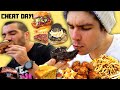 Wicked CHEAT DAY with Nick Dompierre - Donuts, Fried Chicken Sandwiches, Chinese Food, & BBQ Feast