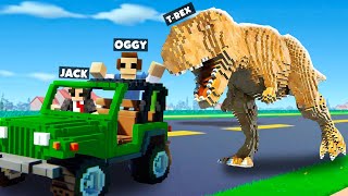 Oggy Got Attacked By T-Rex In Teardown screenshot 2