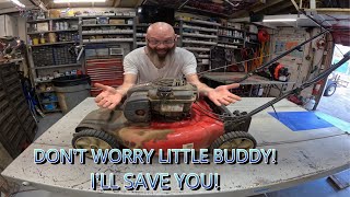 Yard Machines 21inch Push Mower | Used And Abused!
