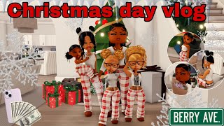 Big Family Christmas Day Routine Expensive Gifts Berry Ave Family Roleplay