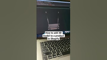 How to add 3D model to a product in Shopify #shopify #ecommerce #onlinestore #dropshipping