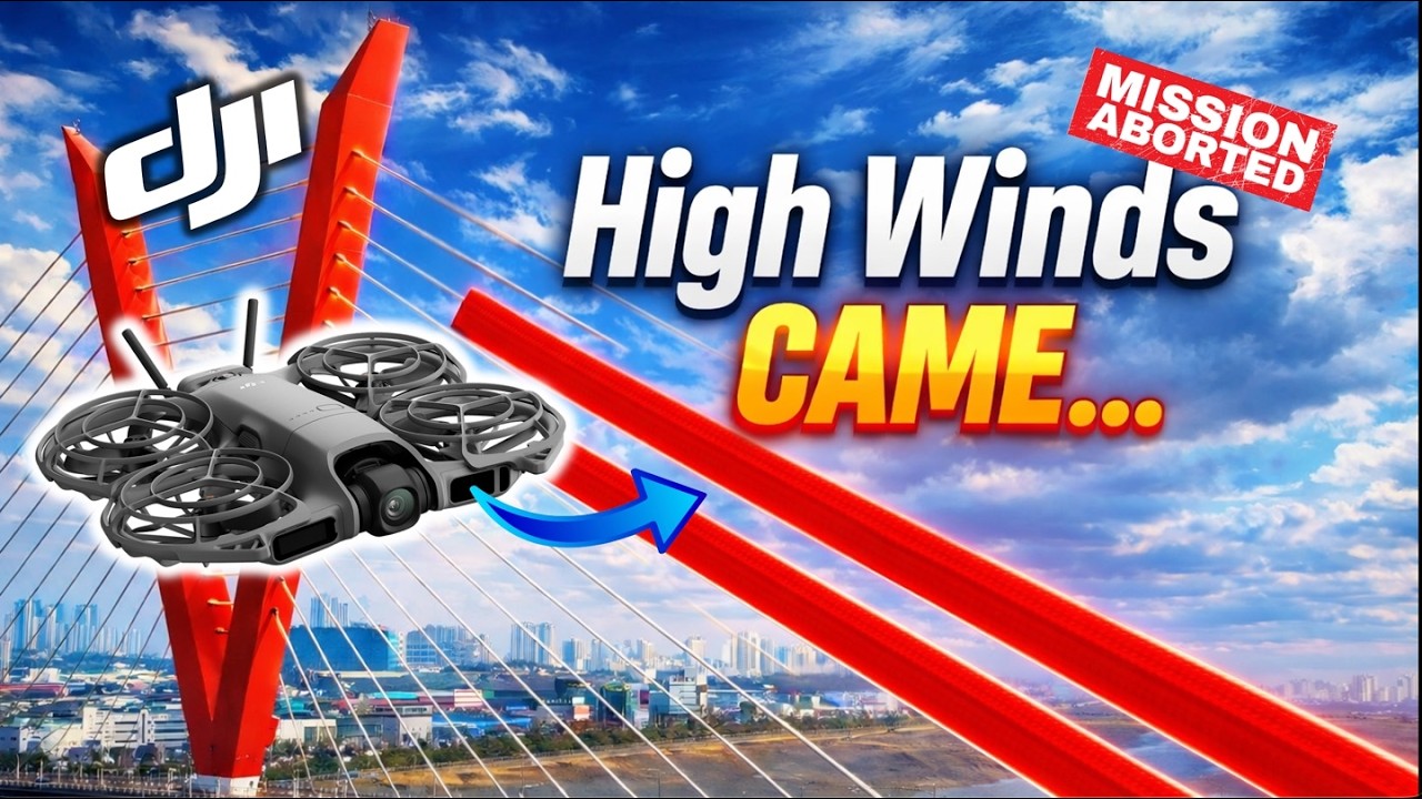 DJI Neo 2 HIGH Winds - Mission ABORTED! #fpv #djineo2