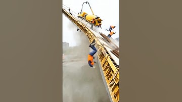 Unfinished Elevated Highway Suddenly Implodes! #fail #construction #engineering #building #bridge