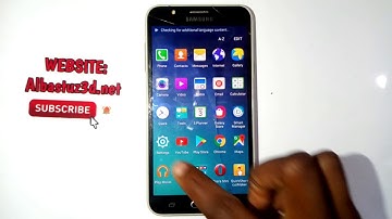 CHANGE LANGUAGE ON SAMSUNG J7