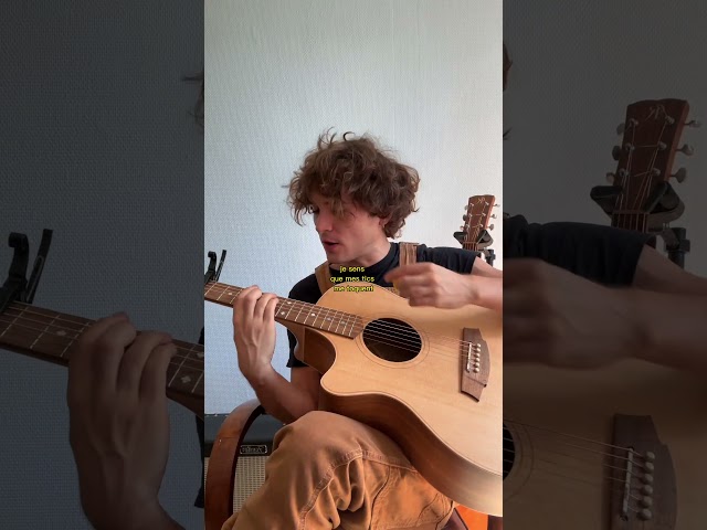 allez un petit extrait de chanson comme ça 🌹 #chansonfrançaise #musicien #acoustic #shorts #guitar