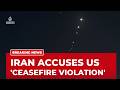 Iran activates air defenses amid explosions 🚨