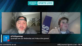 ABQJournal Sports Live! • FB POSTGAME • Talking Lobo FB, hoops and even cross country!