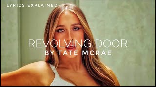 Tate Mcrae 'Revolving Door' | Lyrics Meaning and Explanation