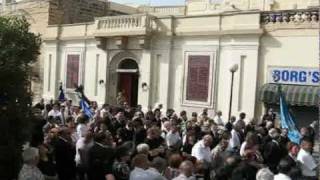 BANDA ZEJTUN - John Abela's Funeral 11-05-2010