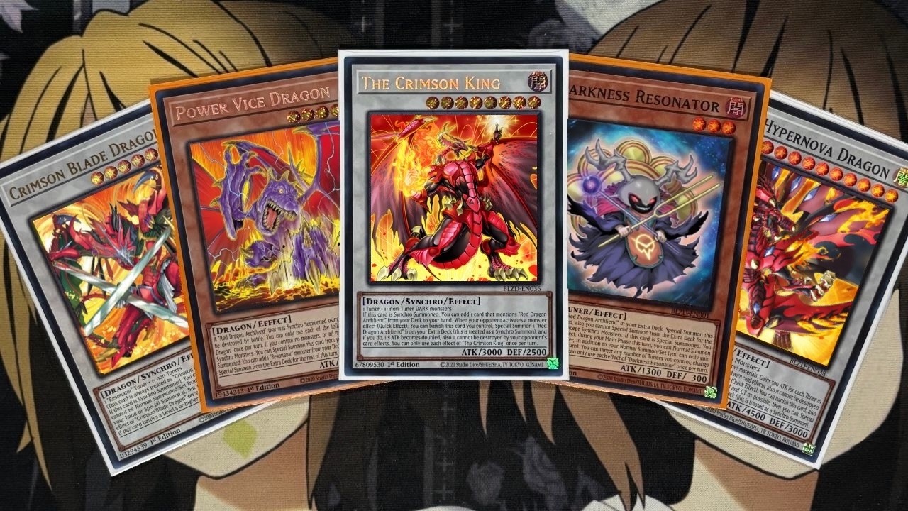 My Red Dragon Archfiend Yugioh Deck Profile for Post Blazing Dominion