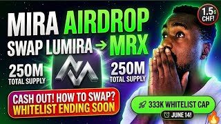  Mira Airdrop How To Swap Mined Lumira Tokens To Mirex mrx U0026 Cash Out  Price Analysis U0026 Whiteli