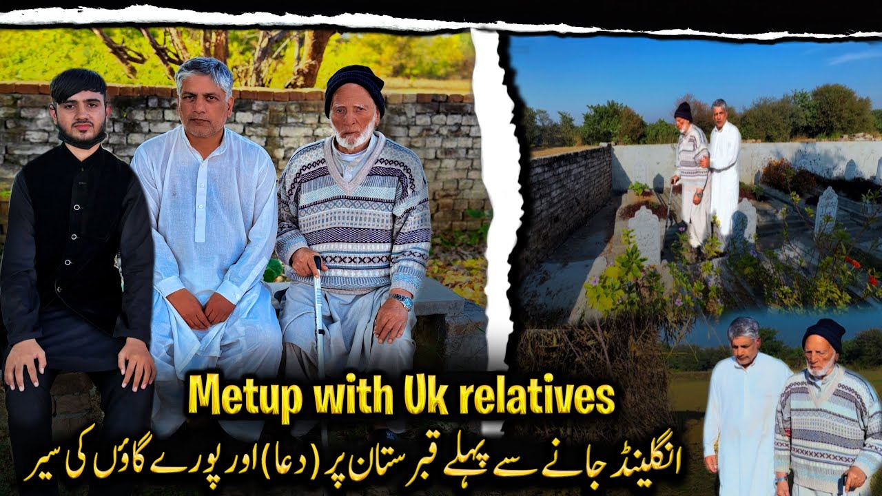 Before leaving for England, pray at the cemetery and tour the entire village.