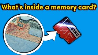 Memory Card Fiber Laser Decapsulation. Peek inside semiconductors by microscope